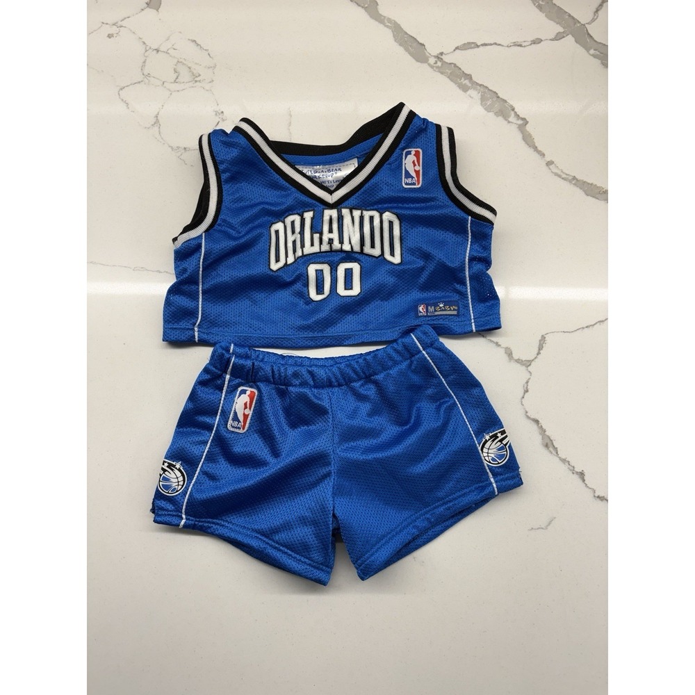 Build A Bear Workshop NBA Orlando Magic Basketball Jersey & Shorts Outfit